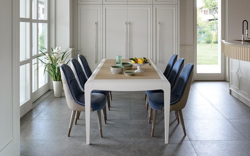 Prestige Мягкое кресло из бархата и кожи Dama Cvg044 - Вид №4