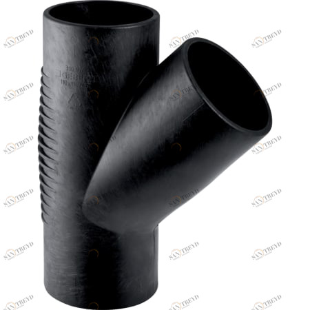 GEBERIT 306.054.14.1 Тройник Geberit Silent-db20 45° 