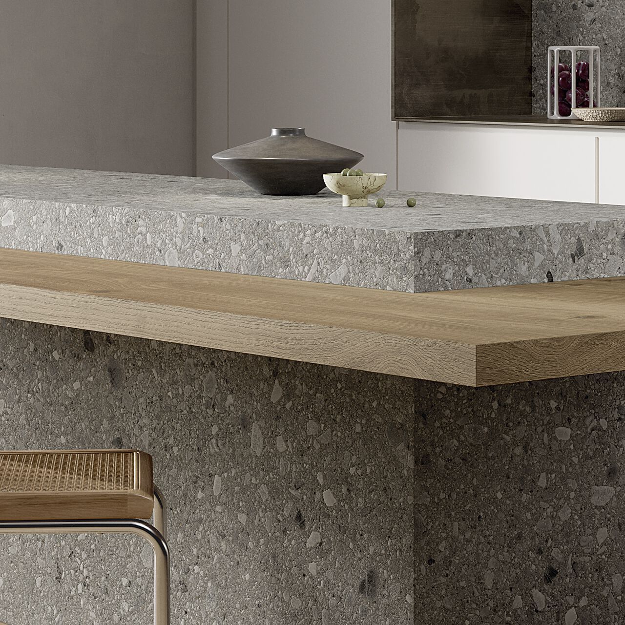 Столешница из керамогранита под дерево CERAMICA FONDOVALLE MYTOP ARCH-00046375 - Вид №2