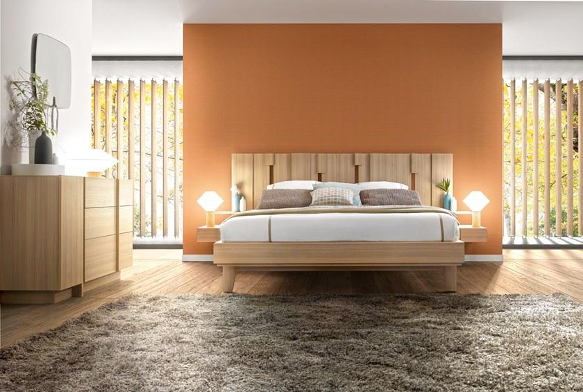 GAUTIER Двуспальная кровать со встроенными прикроватными тумбочками Symphonie sun-id-1418664 - Вид №4