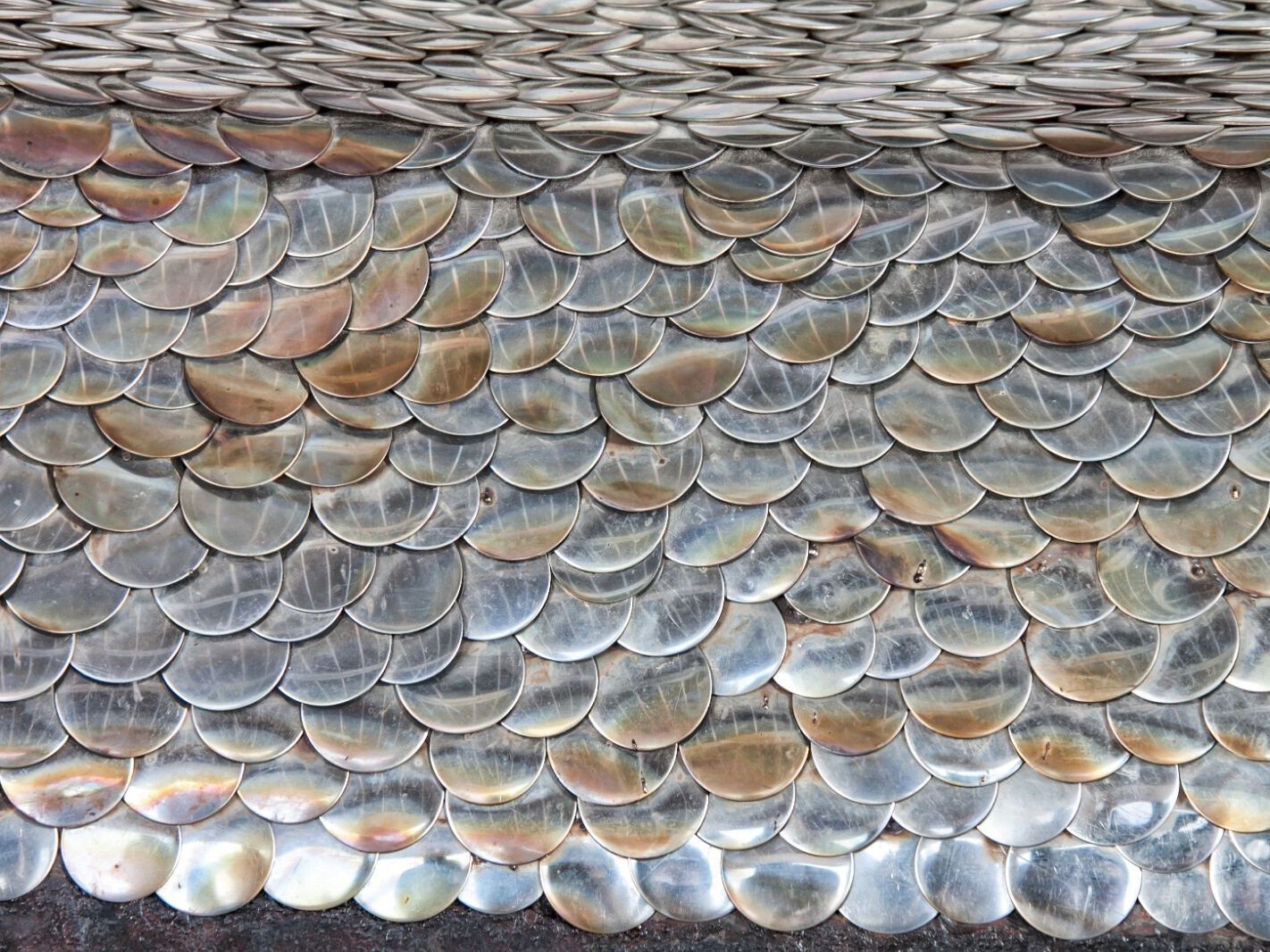 Низкий стул из нержавеющей стали LO Contemporary FISH ARCH-00044972 - Вид №2