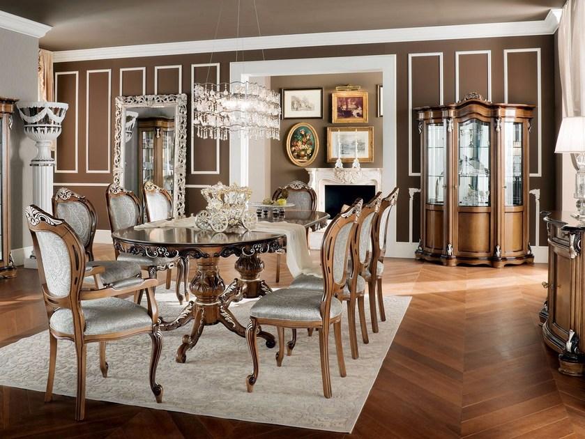 Modenese Gastone Мягкое кресло из ткани в стиле барокко с подлокотниками Bella vita sun-id-1365102 - Вид №2