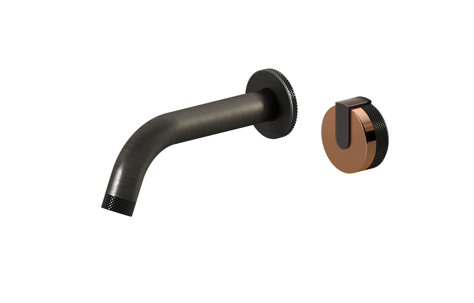 E-11535-R1RG-L1GM-BOX Настенный прогрессивный смеситель скрытого монтажа для раковины GRAFF MOD+