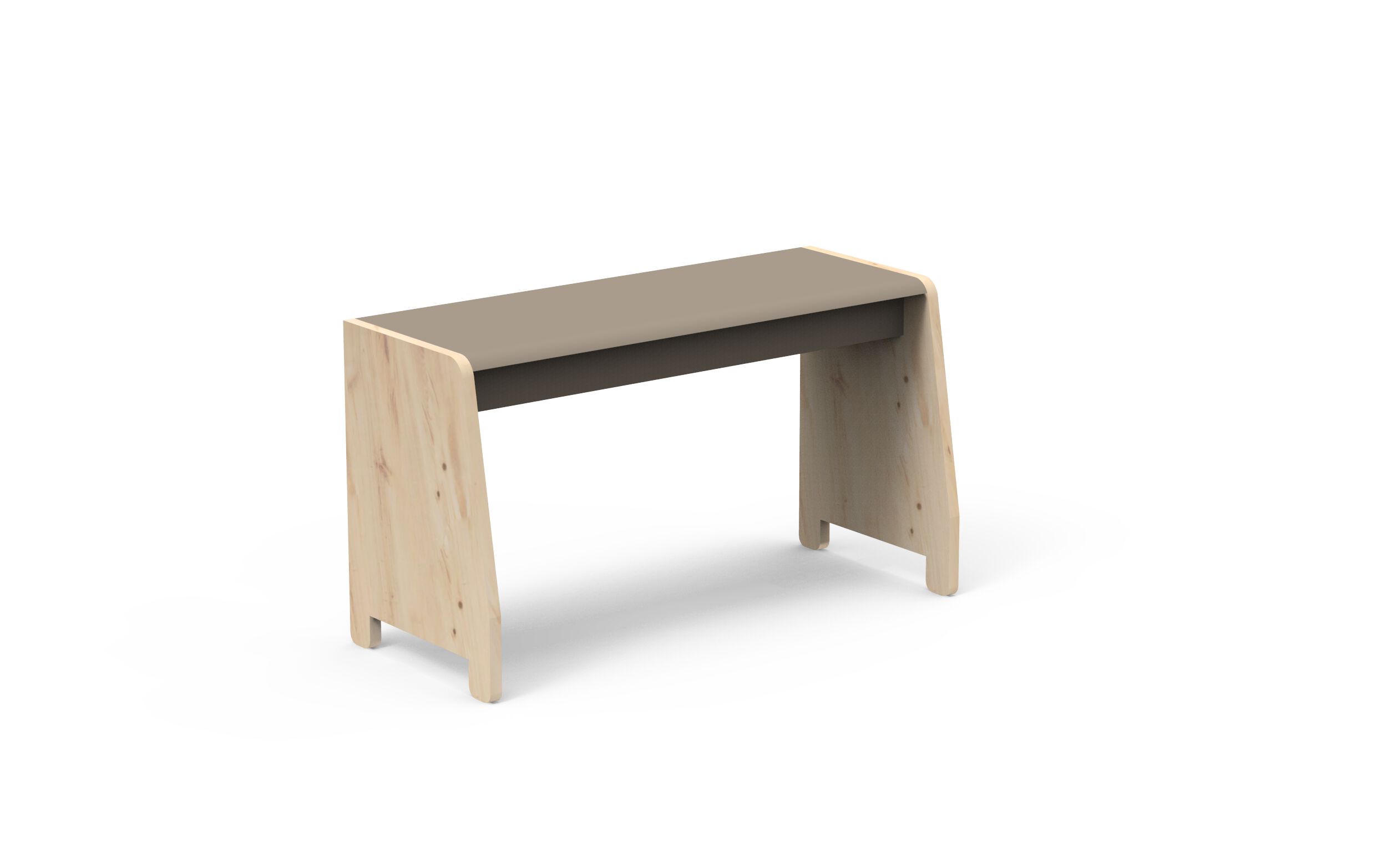 Деревянная скамья Mathy by Bols ASYMETRY ARCH-00137410 - Вид №20