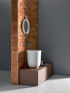 Настенное круглое зеркало