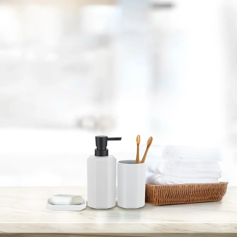 Дозатор для жидкого мыла Swensa Grid — элегантный аксессуар для современной ванной 89350280 STLM-0987586 - Вид №1