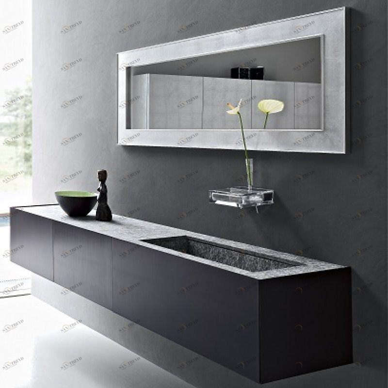 Toscoquattro Зеркало в раме горизонтальное Specchiere серебро 09CL1FA