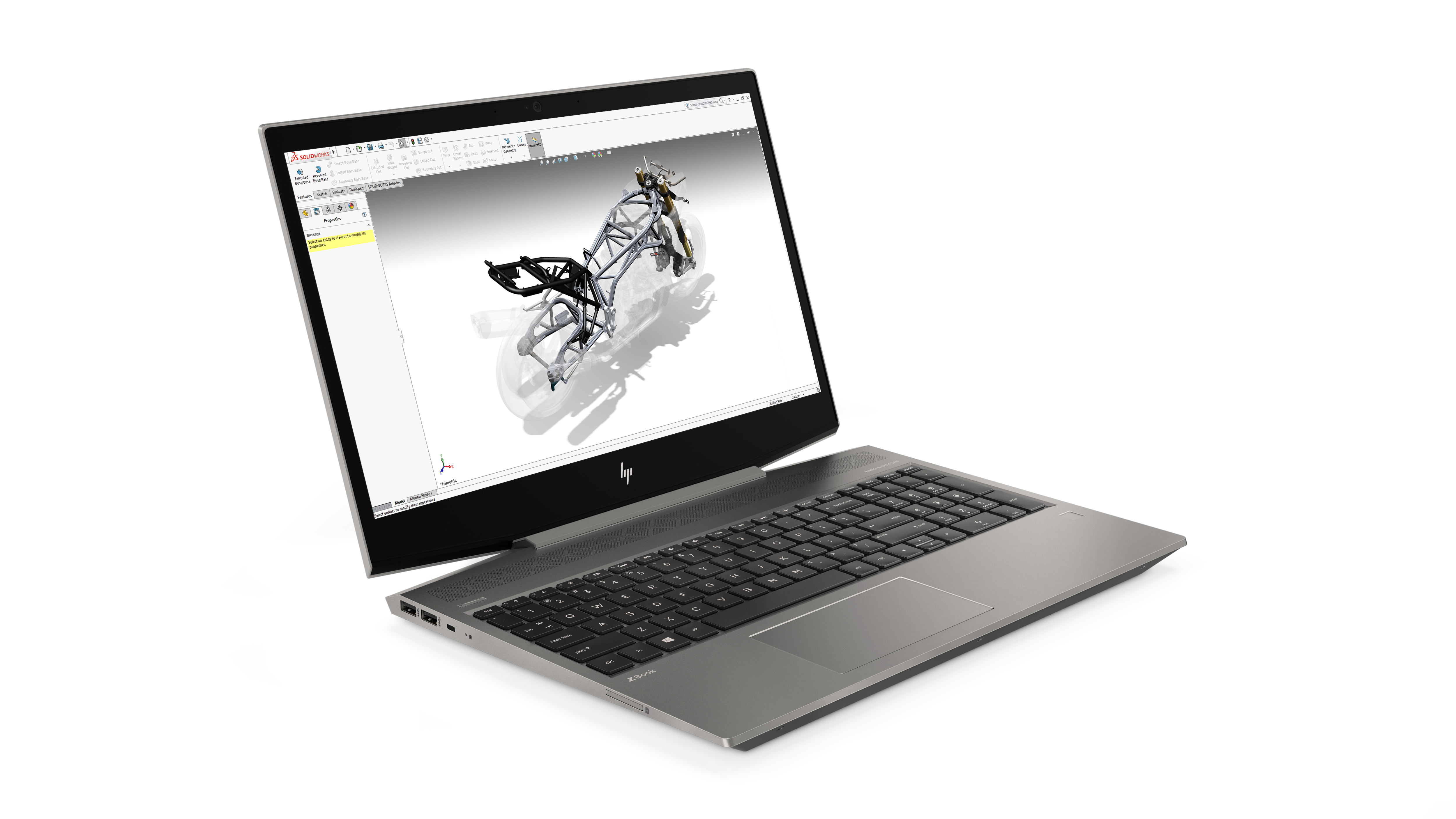 2ZC55EA#ACB zbook 15v g5 15.6"(1920x1080)/intel core i7 8750h(2.2ghz)/8192mb/256ssdgb/nodvd/ext:nvidia quadro p600/70whr/war 1y/2.16kg/silver/w10pro HP Santreyd  - Вид №1