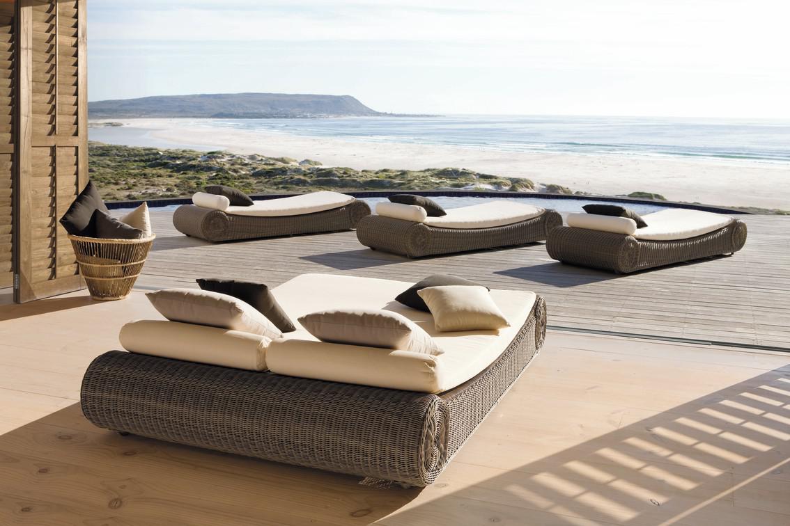 MNST628 Лежак большой шнур 6мм старый серый Manutti River - Вид №2