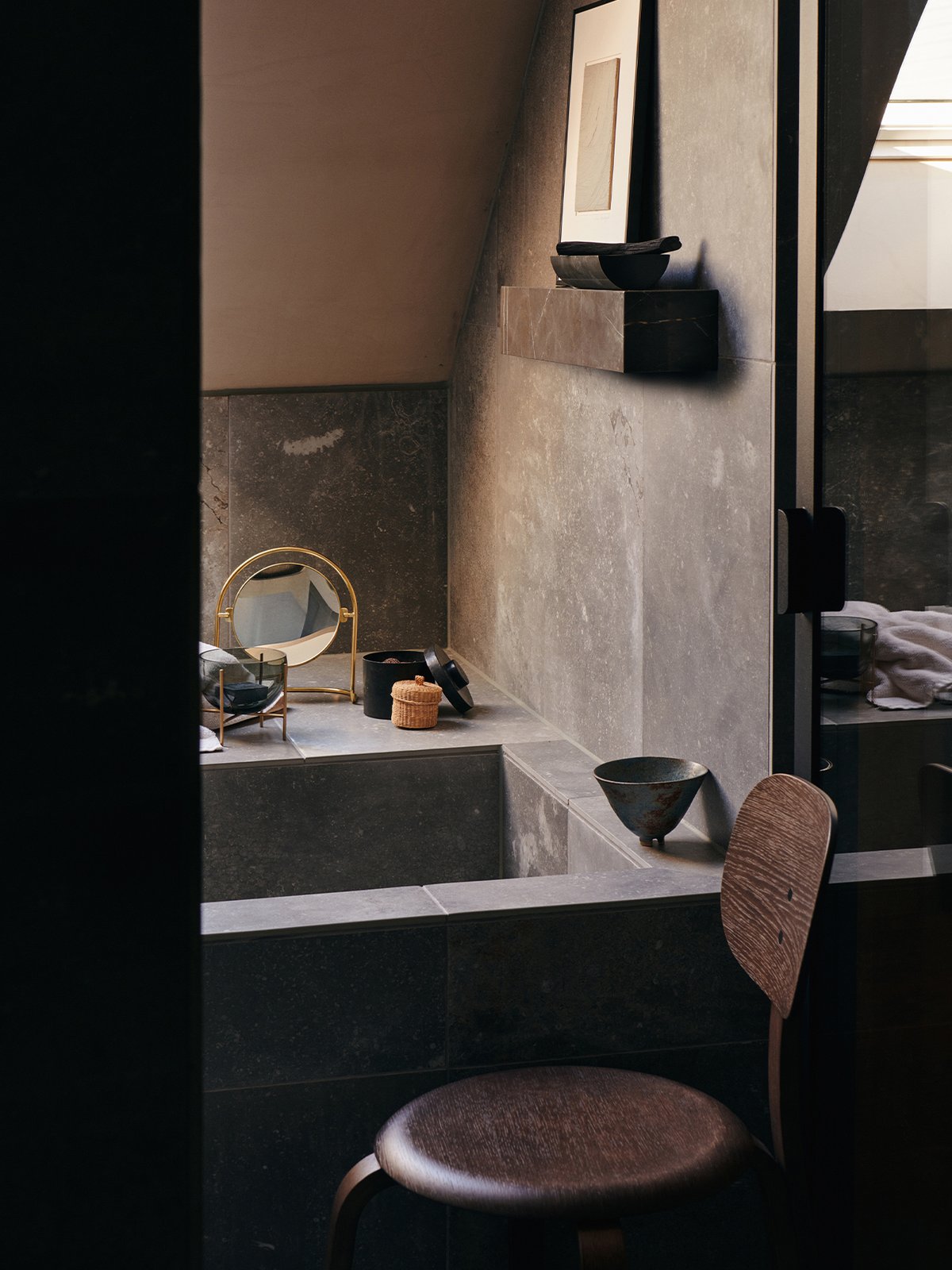 8350539 MENU Afteroom фанера, обеденный стул Черный ясень  - Вид №14