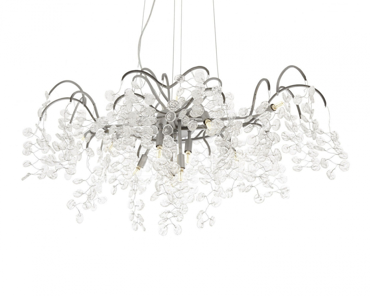 Люстра Aldora хром 5834 PUSHA ДИЗАЙНЕРСКИЕ, PUSHA 061591 Хром  - Вид №1