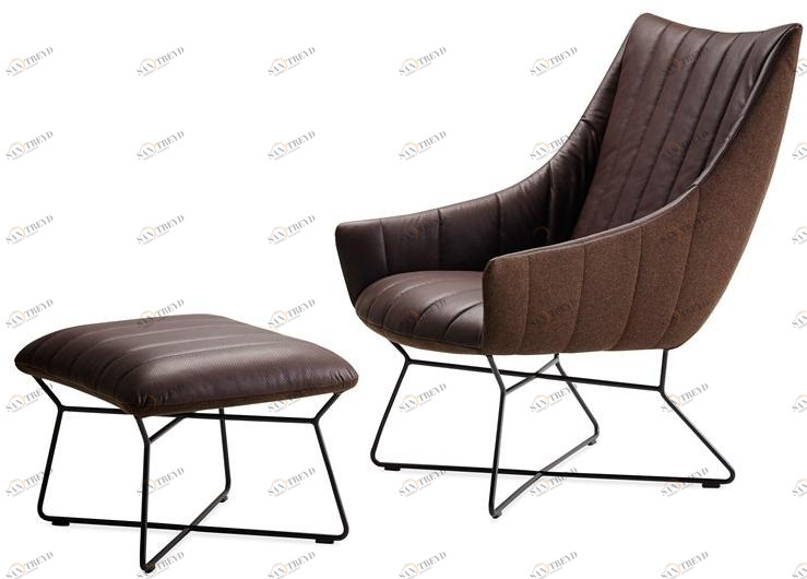 Freifrau Кожаное кресло с подлокотниками Rubie sun-id-1371311