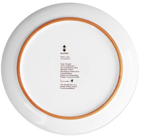 Kiasmo Керамическая тарелка Architecture 2015kddarcp - Вид №2