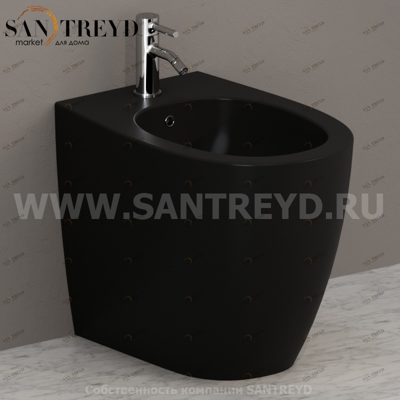 MD011AR Биде напольное 4ALL Ceramica Globo