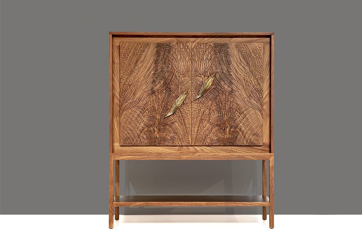 Деревянный шкаф с распашными дверцами Mobi Tropicana ARCH-00087573 - Вид №2