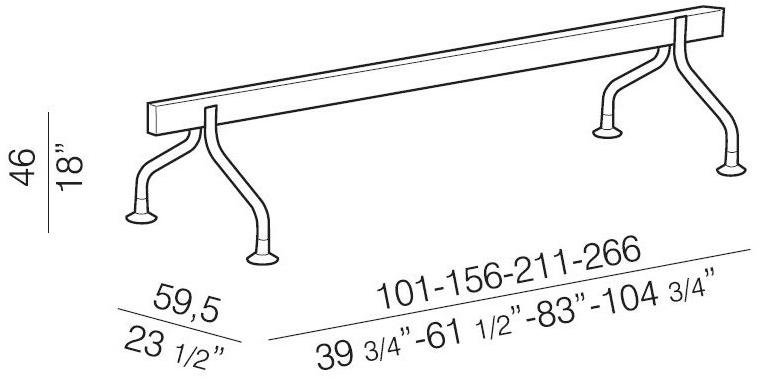 REXITE Сиденье на балке с подлокотниками Olivia sun-id-1388649 - Вид №6