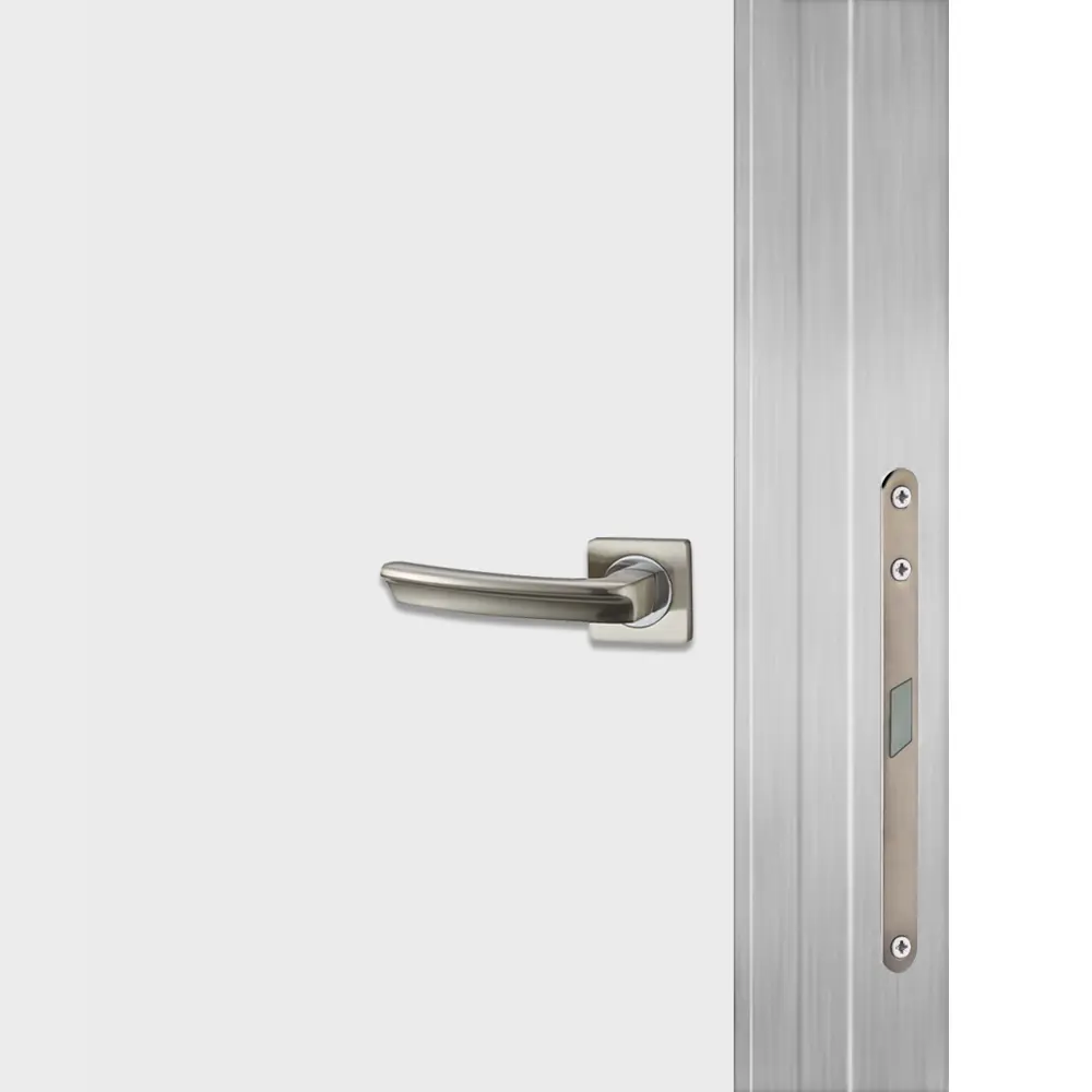 Дверь межкомнатная глухая Invisible Opt 70x200 см правая алюминий цвет белый 89439065 STLM-2062814 VELLDORIS  - Вид №1