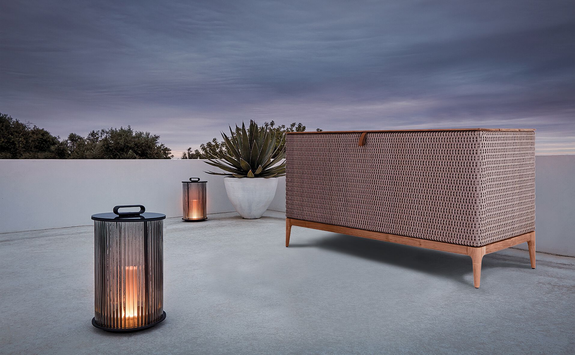 Плетеный садовый контейнер Gloster ARCH-00100692 - Вид №3