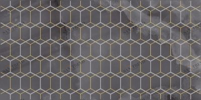 Prime Декор чёрный 25х50 Laparet VTC8534024