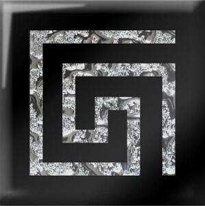 Напольная вставка Персей платина 4,8х4,8