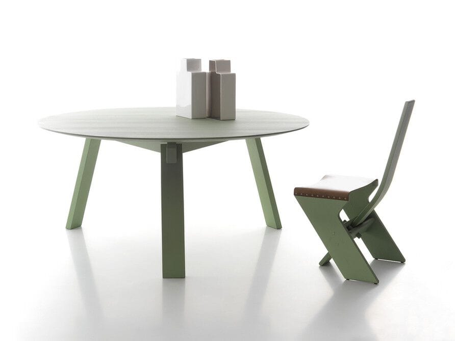 Круглый обеденный стол из массива дерева Lando VERSO TONDO ARCH-00005668 - Вид №1