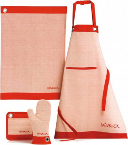 10581935 Winkler Полотенце кухонное Winkler "Жермен" 50x70см (гранатовое) Хлопок