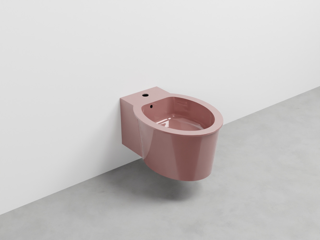 CABS-CO Биде подвесное с одним отверстием под смеситель, в комплекте с крепежами Catino cielo I Catini Ceramica Cielo