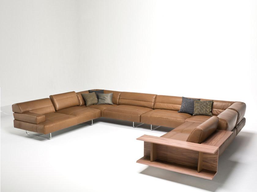 i 4 Mariani Секционный кожаный диван sun-id-1487995 - Вид №1