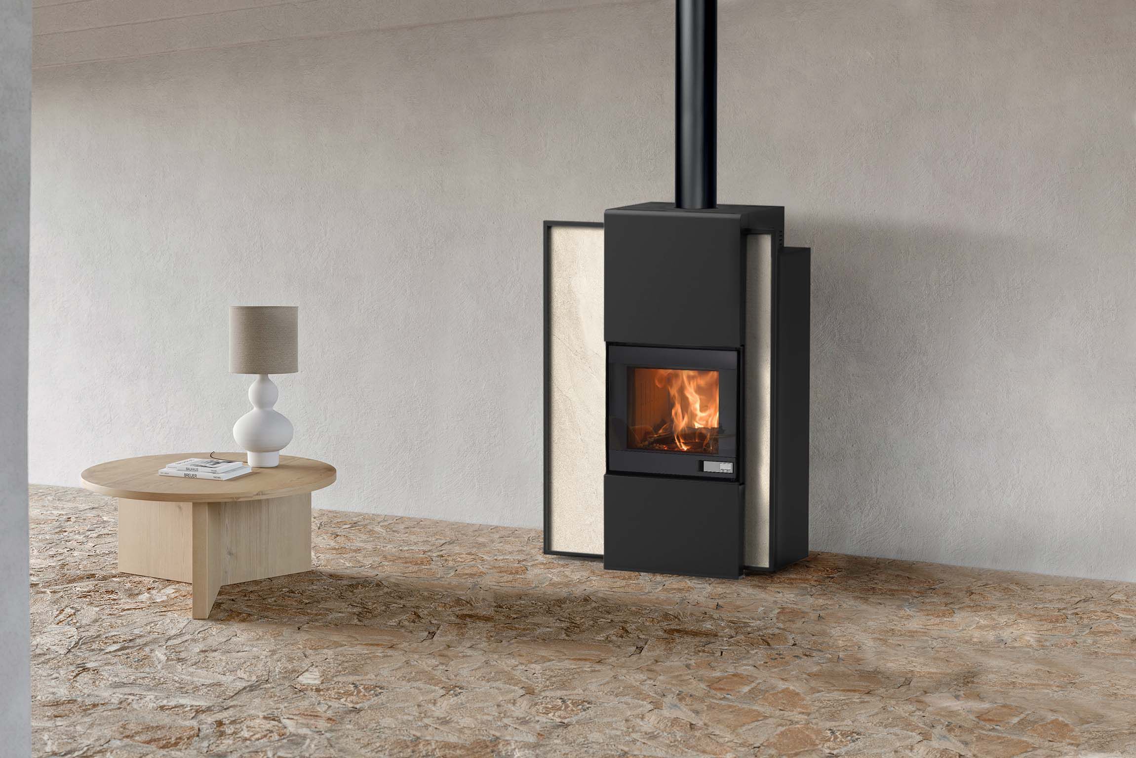 Термофа комбинированная древесина-гранулы Jolly Mec водяные системы ARCH-00145562 - Вид №1