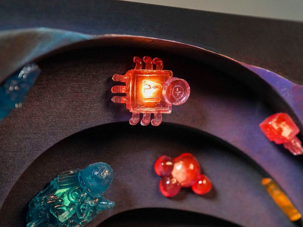 Журнальный столик из кварцевого песка и смолы LO Contemporary Oniric ARCH-00051581 - Вид №5