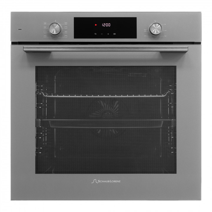 9245332 Электрический духовой шкаф Schaub Lorenz SLB EG6418 серый STDN-0112788