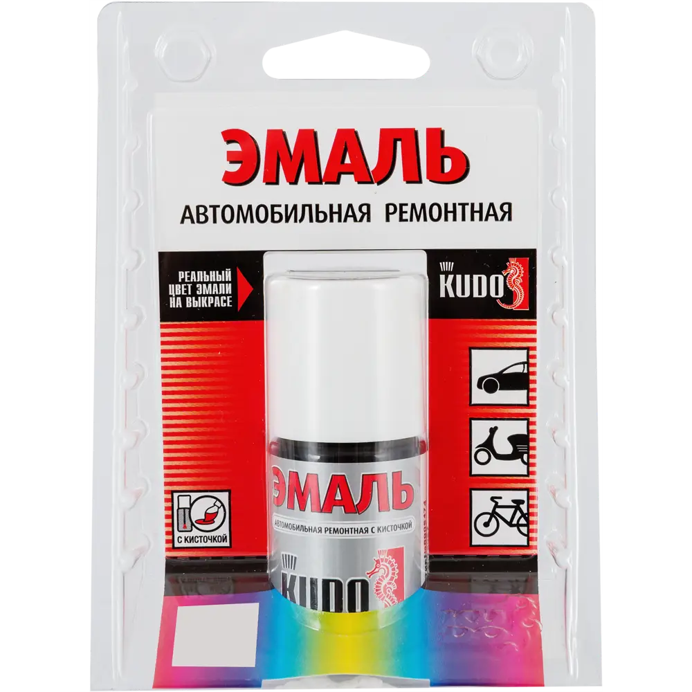 Эмаль автомобильная Kudo с кисточкой цвет Ford чёрный 15Мл STLM-2082510 - Вид №2