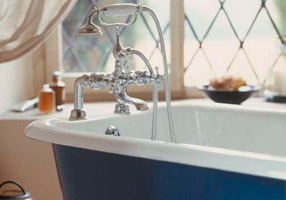 Gentry Home Bexley Cast iron bathtubs with feet Ball & claw розовое золото GH100654  - Вид №1