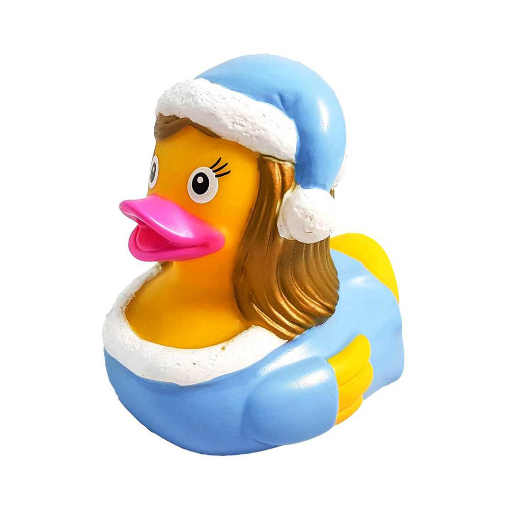1845 Уточка резиновая Снегурочка Веселые Ути-Пути 