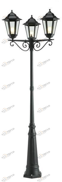 SOVIL Садовый фонарь из литого алюминия Geko 586 