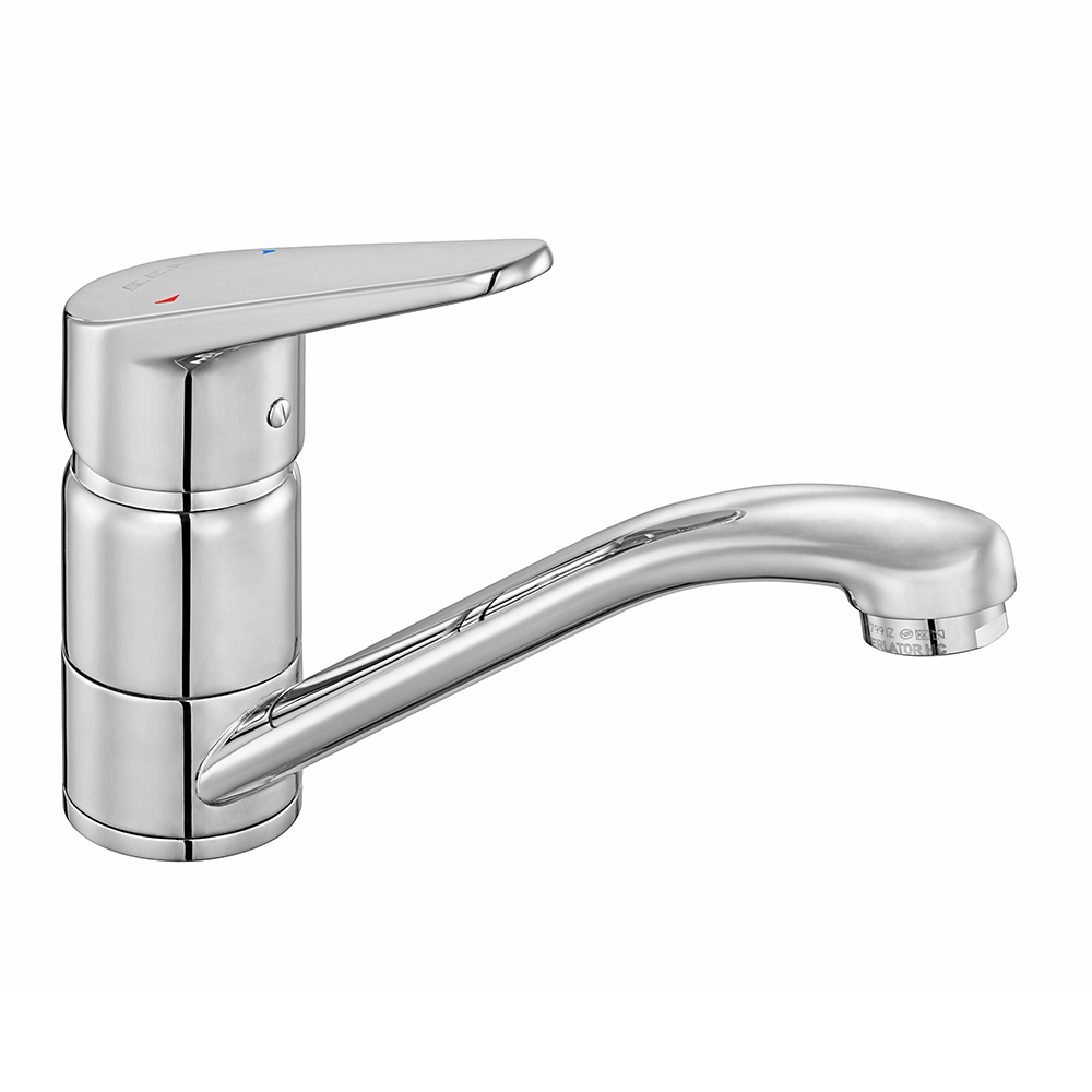 102188128st  Смеситель для раковины с поворотной трубой Spylos - Экономия воды Eca  - Вид №1