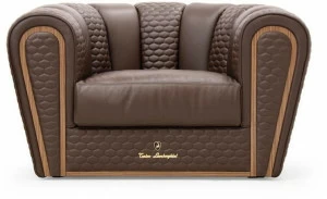 Tonino Lamborghini Casa Кожаное кресло Rita curve