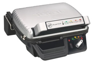 5472619 Гриль Tefal Supergrill GC450B32 серебристый