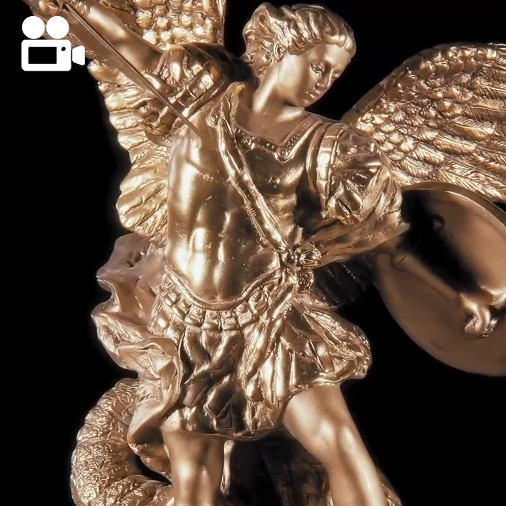 23069 Статуэтка Архангел Михаил Бронза BOGACHO 4627138152508