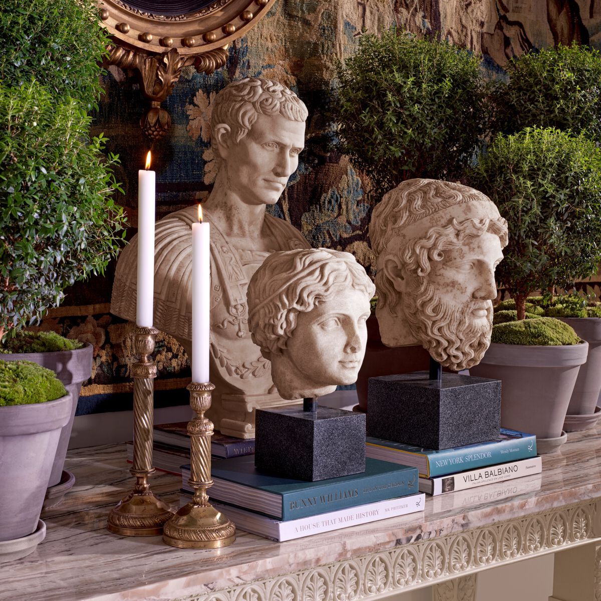 Латунные подсвечники Eichholtz CARNIER L ARCH-00061898 - Вид №1