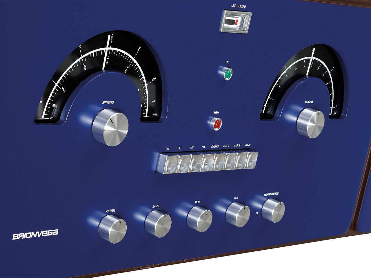 AM/FM-радио и проигрыватель с усилителем Brionvega RADIOFONOGRAFO RR226 ARCH-00080672 - Вид №7