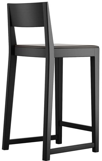 horgenglarus Высокий табурет из массива дерева со спинкой Miro sun-id-1463246 - Вид №11