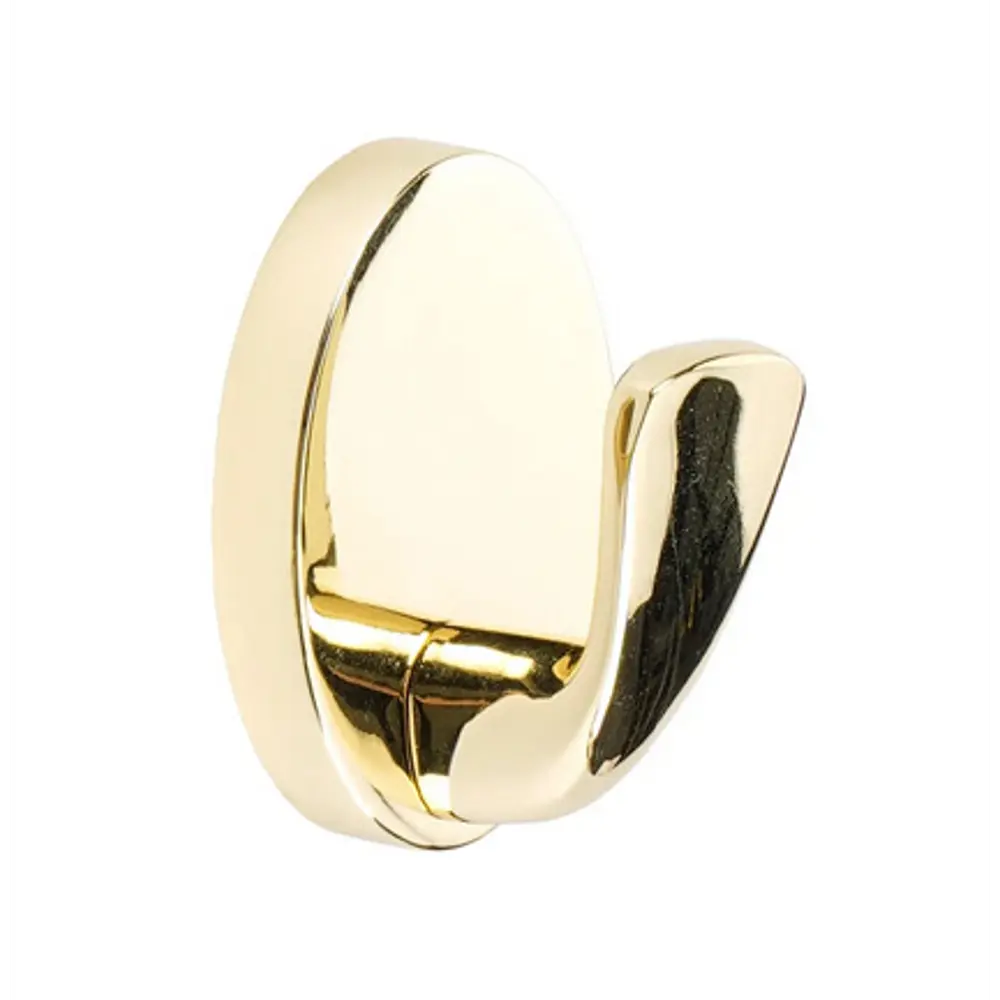 89364353 Крючок мебельный Edson N00-N00-KG, ЦАМ, цвет золото STLM-1012635