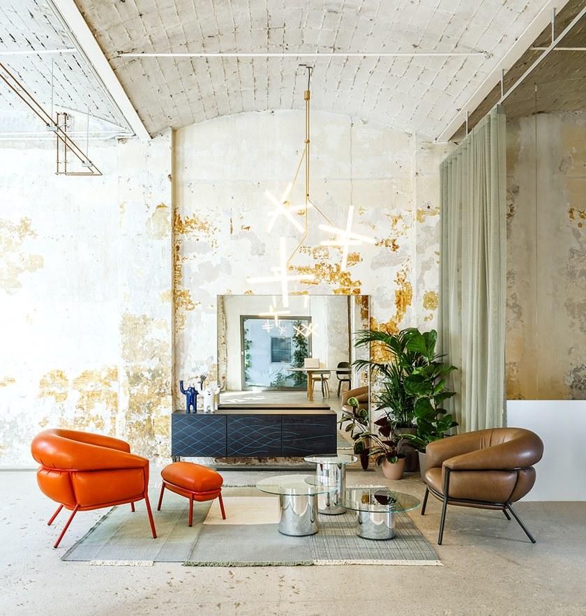 BD Barcelona Design Кожаное кресло с подлокотниками Grasso sun-id-1473829 - Вид №5