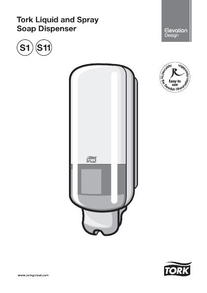 56000838 Дозатор жидкого и аэрозольного мыла Tork  - Вид №4
