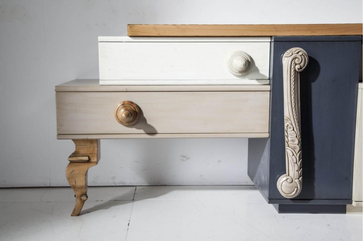 078999 Тумбочка под ТВ Lola Glamour London Santreyd - Вид №3