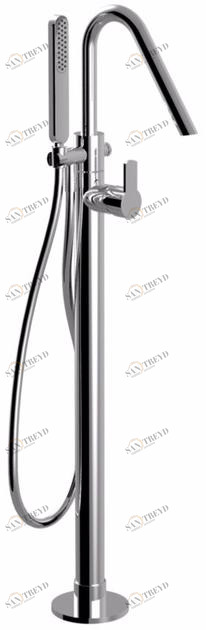 Rubinetteria Giulini Смеситель для ванны напольный с ручным душем Surf F5892