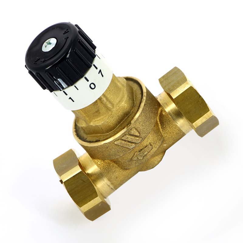 Перепускной клапан прямой BB WATTS USVL 3/4" 0,03-0,5 bar с накидными гайками 10005170 - Вид №2