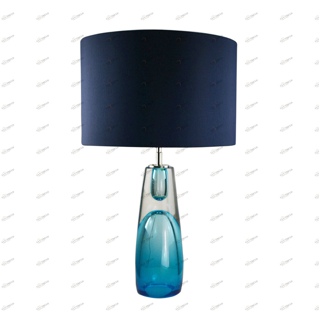 Настольная лампа 71х42 см синяя Crystal BRTL3022 DELIGHT COLLECTION  00-3882443 Прозрачный;синий 