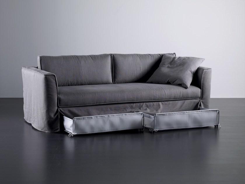 Meridiani Диван-кровать со съемным чехлом из ткани Law sun-id-1478419 - Вид №2